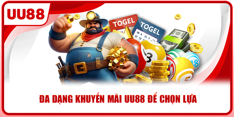 Đa dạng khuyến mãi UU88 để chọn lựa