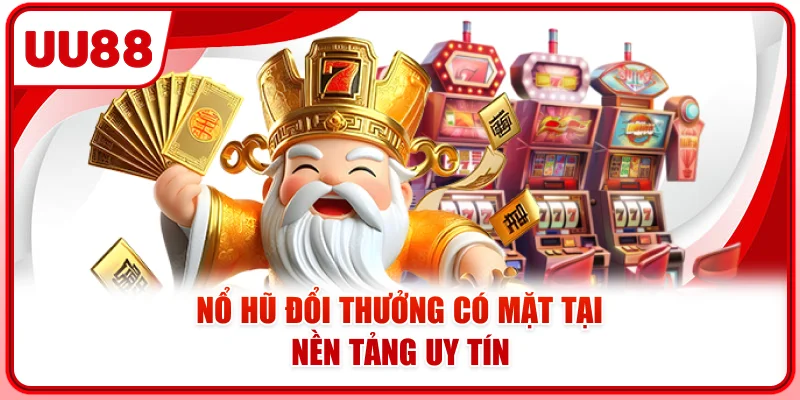 Nổ hũ đổi thưởng có mặt tại nền tảng uy tín